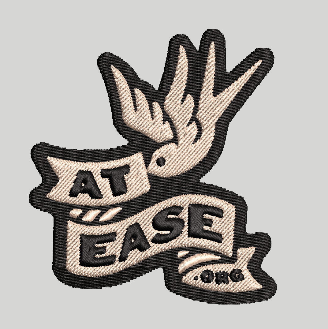 AtEase.org Embroidered Patch