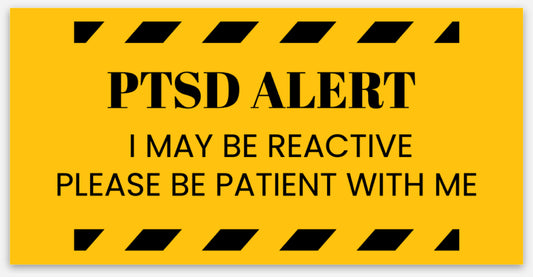 Sticker - PTSD ALERT