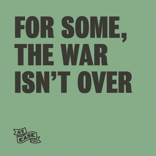 Sticker - For Some, The War Isn't Over