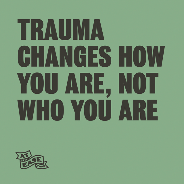 Sticker - Trauma Changes How You Are, Not Who You Are
