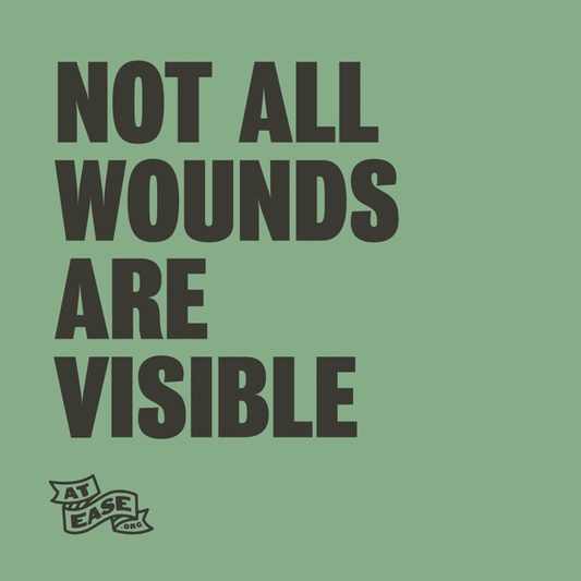 Sticker - Not All Wounds Are Visible